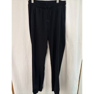 Athleta Girl L 12 Unlined High Jump Jogger Pantaloon Sweat Pants Black Joggers
